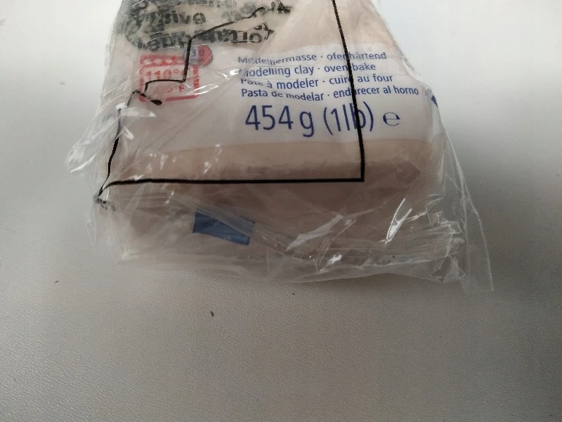 Polimerinė masė - Fimo - Soft - 454g - Kūno spalvos nr. 43 - Lengva manipuliuoti
