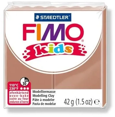 Polimerinis molis vaikams Fimo, šviesiai rudos spalvos, 42 g