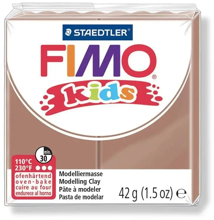 Polimerinis molis vaikams Fimo, šviesiai rudos spalvos, 42 g