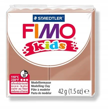 Polimerinis molis vaikams Fimo, šviesiai rudos spalvos, 42 g