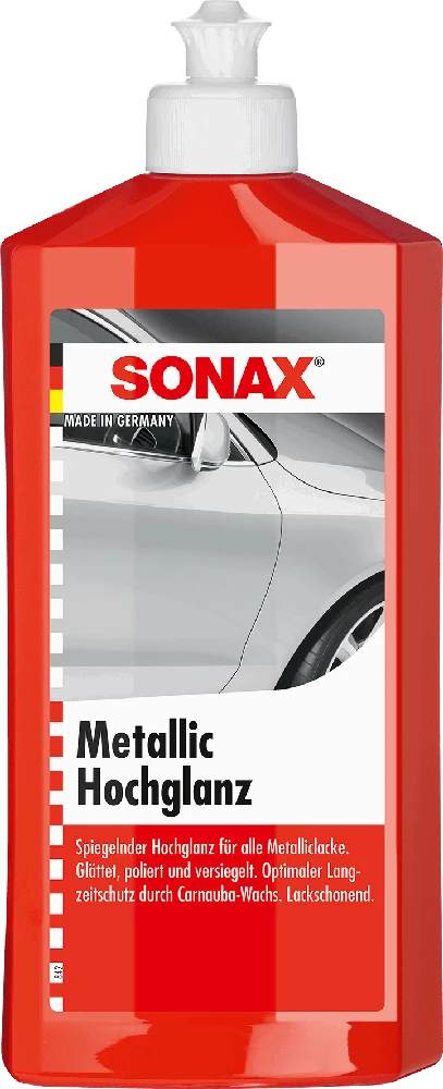 SONAX Poliravimo pasta Metalic High Gloss, 500ml 317200