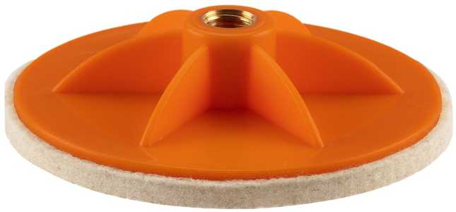 Filc Poliravimo veltinis NEO, 75 mm, storis 10 mm, M14