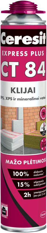 Poliuretaniniai klijai CERESIT CT84, 850 ml