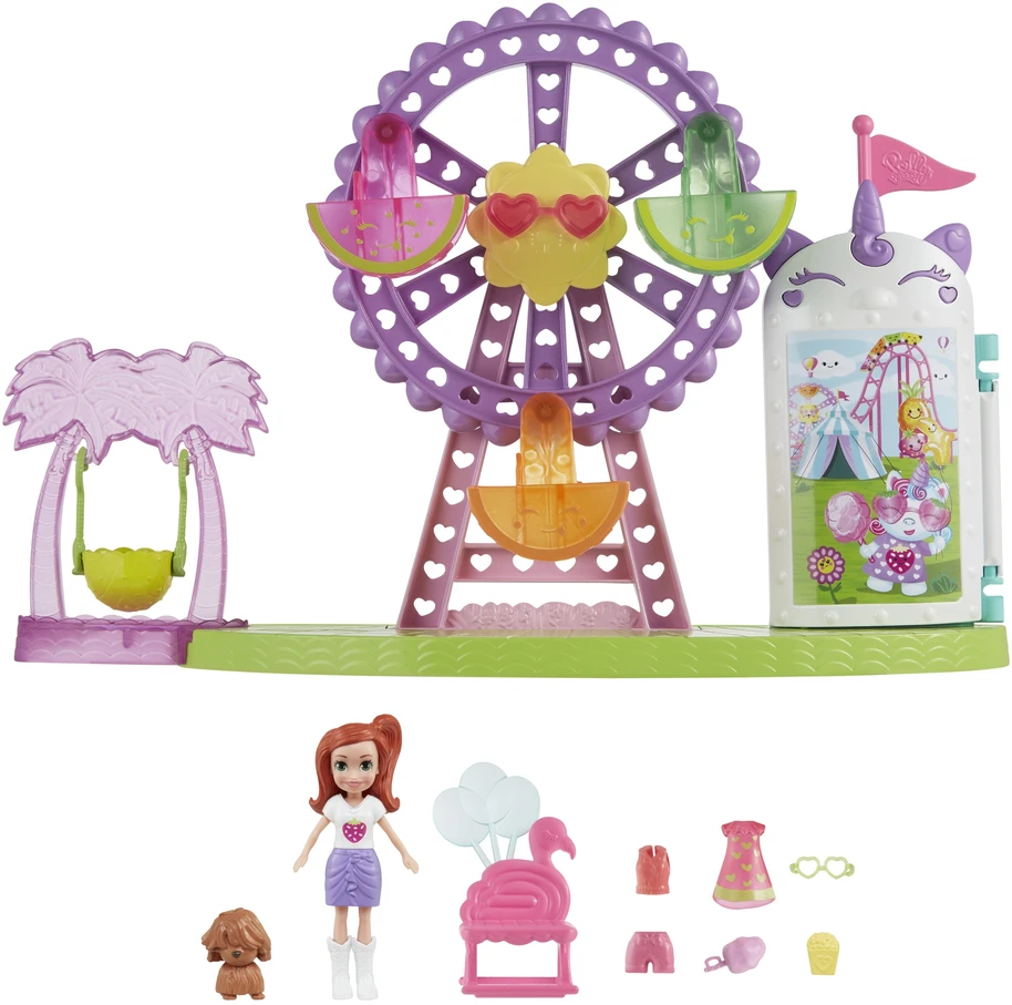 Mattel „Polly Pocket“ atrakcijonų parko rinkinys