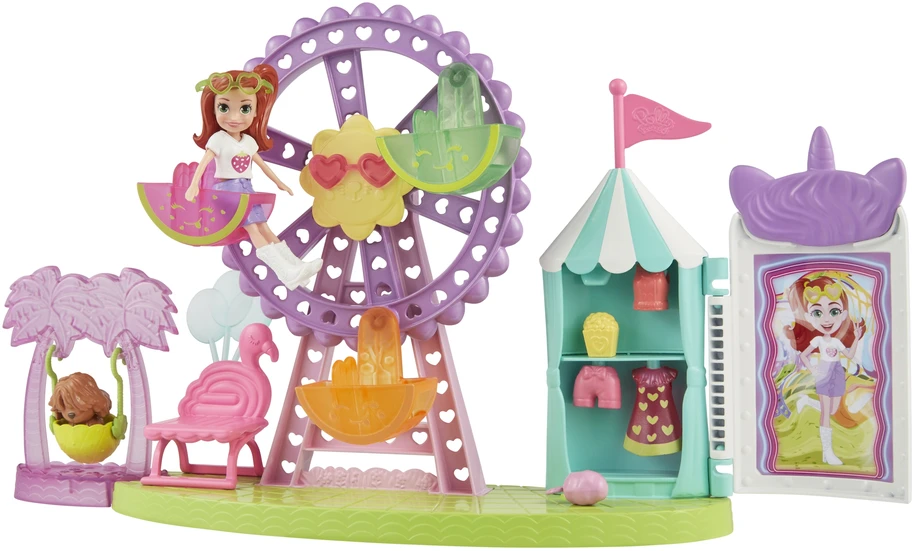 Mattel „Polly Pocket“ atrakcijonų parko rinkinys