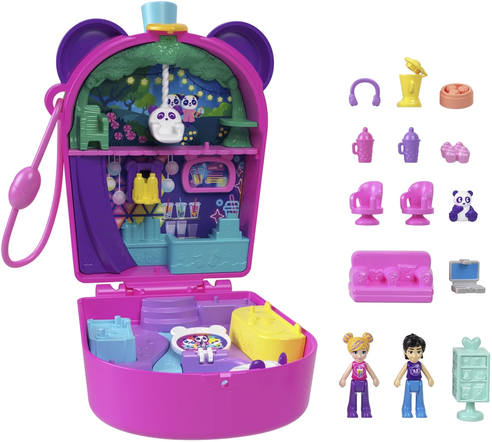 Polly Pocket. Burbulinės arbatos pandos