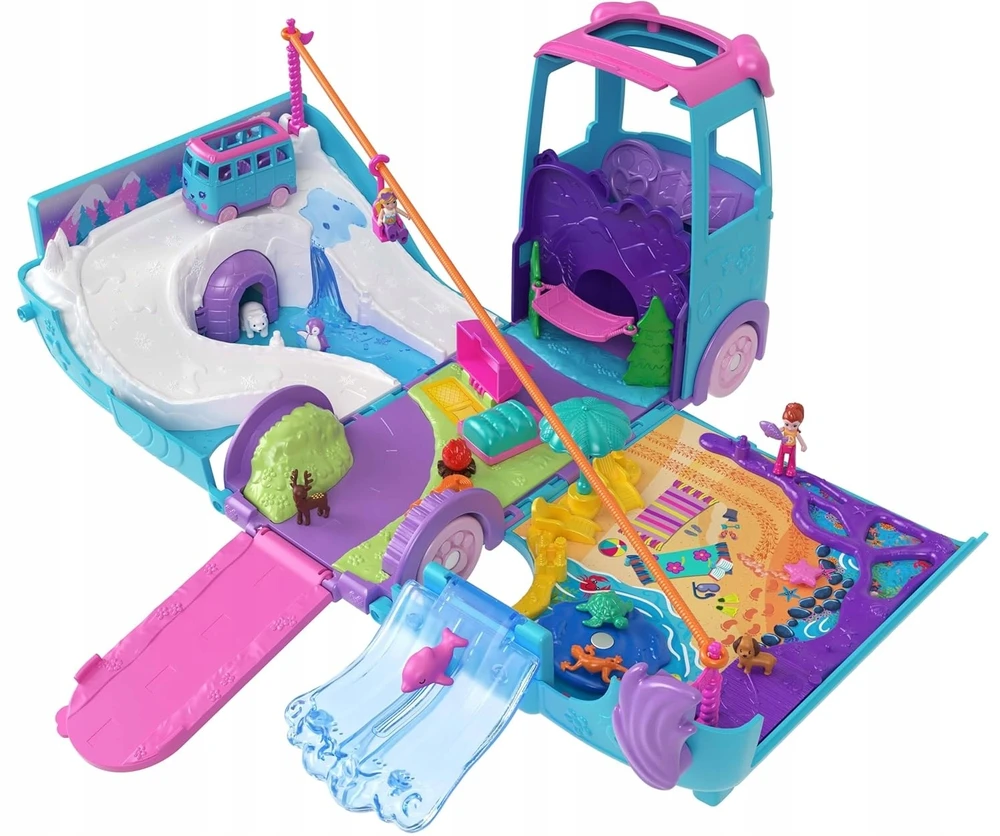 Pet Mobile Adventure žaidimų rinkinys JCC22 Polly Pocket