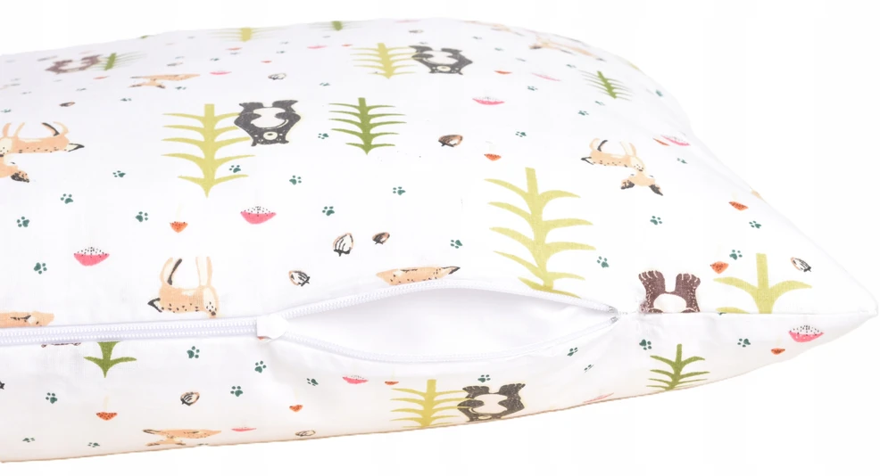 Polstrój PODUSZKA ANTYALERGICZNA 40x60 cm JASIEK BAWEŁNA POSZEWKA Z WYPEŁNIENIEM