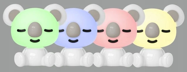 Sanico Polux Lampka dekoracyjna nocna LED KOALA balta RGB+W 2,5W