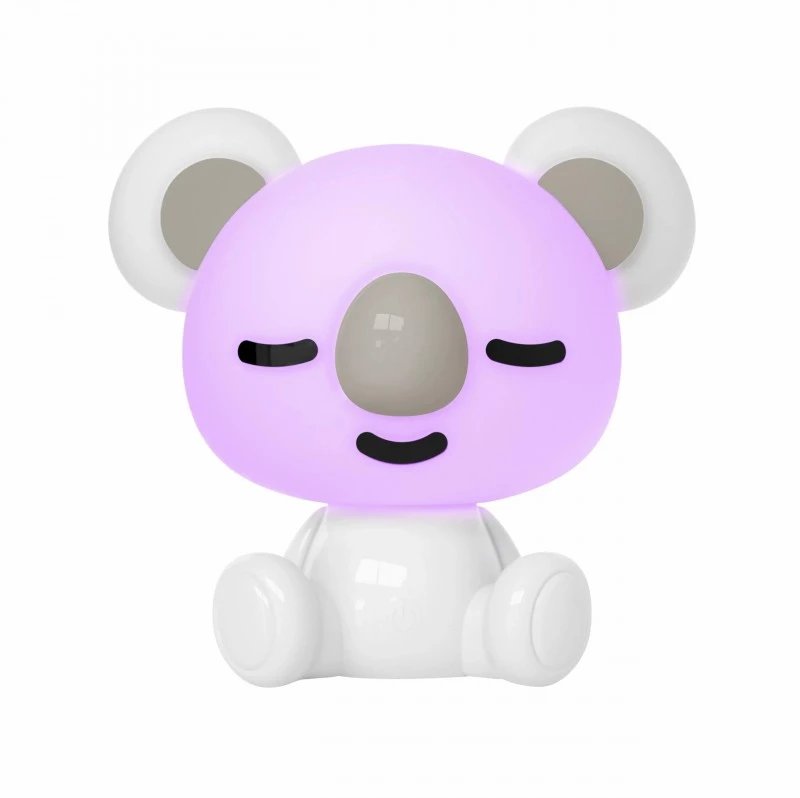 Sanico Polux Lampka dekoracyjna nocna LED KOALA balta RGB+W 2,5W
