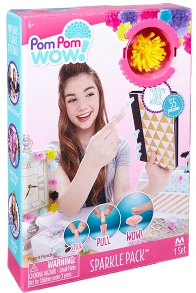 TM Toys POM POM WOW kūrybinis rinkinys Blizgus, 48527