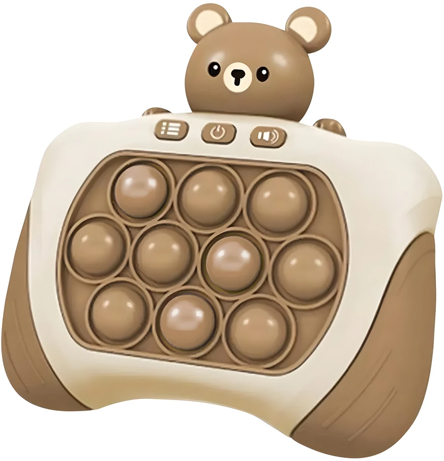 POP IT ELECTRONIC ARCADE ANTISTRESS BEAR JAUTIMO ŽAIDIMAS
