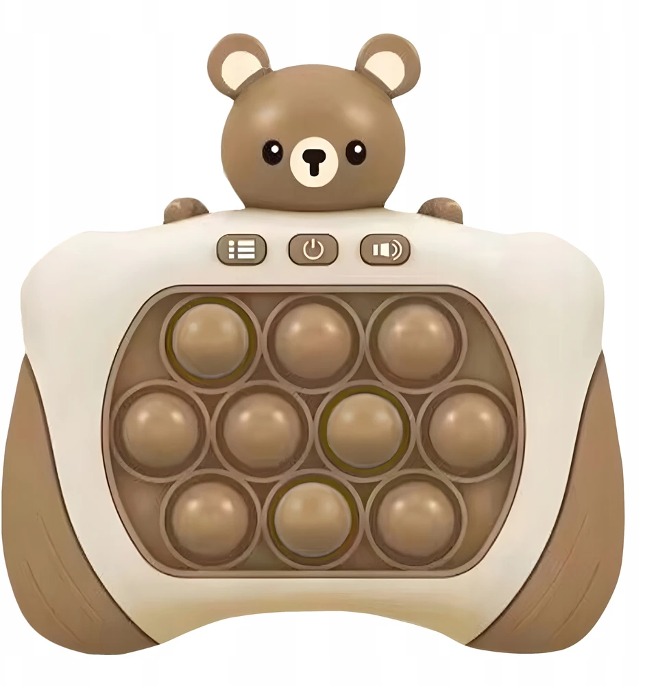 POP IT ELECTRONIC ARCADE ANTISTRESS BEAR JAUTIMO ŽAIDIMAS