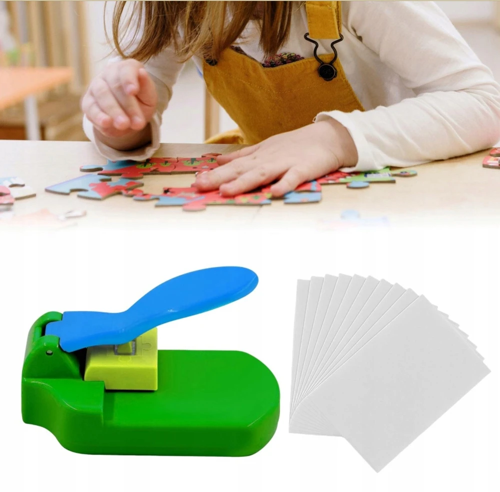 Popieriaus dėlionių gamybos mašina Puzzle Maker nuotraukų pjaustytuvas