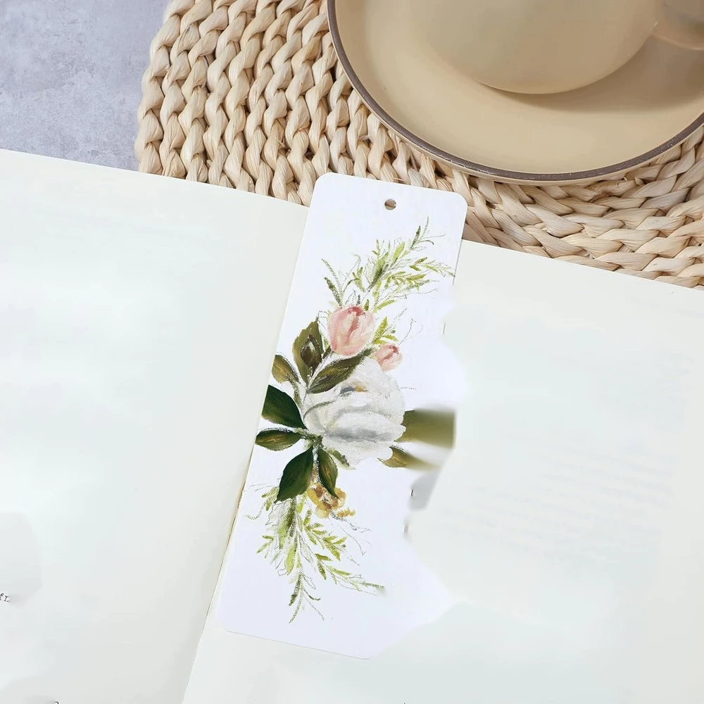 POPIERIAUS LAPAI 50 VNT Baltas 15X5CM AKVAROLĖ DIY DIY DAŽYMAS