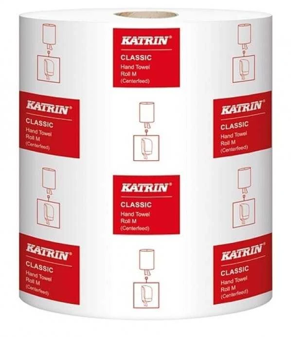 Rankšluostis ritinyje Katrin Classic M, baltas, 152m, 2 sluoksnių