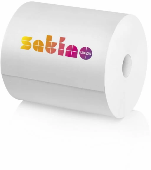 Rankšluostis Satino By Wepa Wepa Ruloninis rankšluostinis popierius sistemai Feed point RPCB2150-FP, 2sl.,150m, celiuliozė, 6vnt
