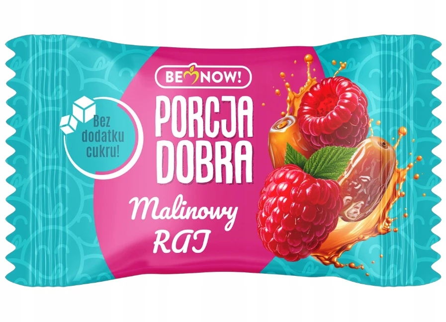 Porcja Dobra MIX batonėliai Braškių Vyšnių Aviečių Datulių Gera porcija 24 x 20g