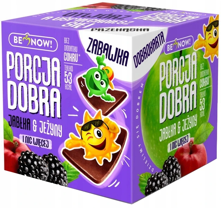 Porcja Dobra Obuolių-gervuogių KUBO LAPAI, GERA PORCIJA, 16 g | STAIGMENŲ ŽAISLAS
