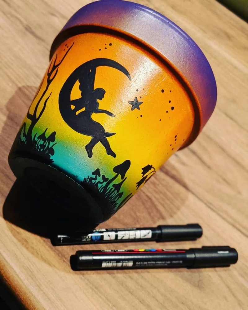 POSCA Žymeklis Teptukas Juodas