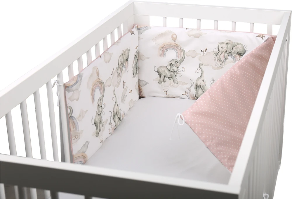 POSZEWKA DO OCHRANIACZA NA ŁÓŻECZKO 180cm BABYMAM
