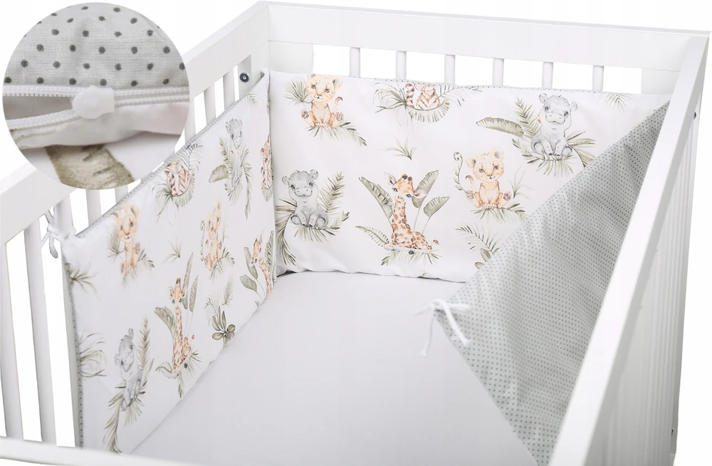 POSZEWKA DO OCHRANIACZA NA ŁÓŻECZKO 180cm BABYMAM