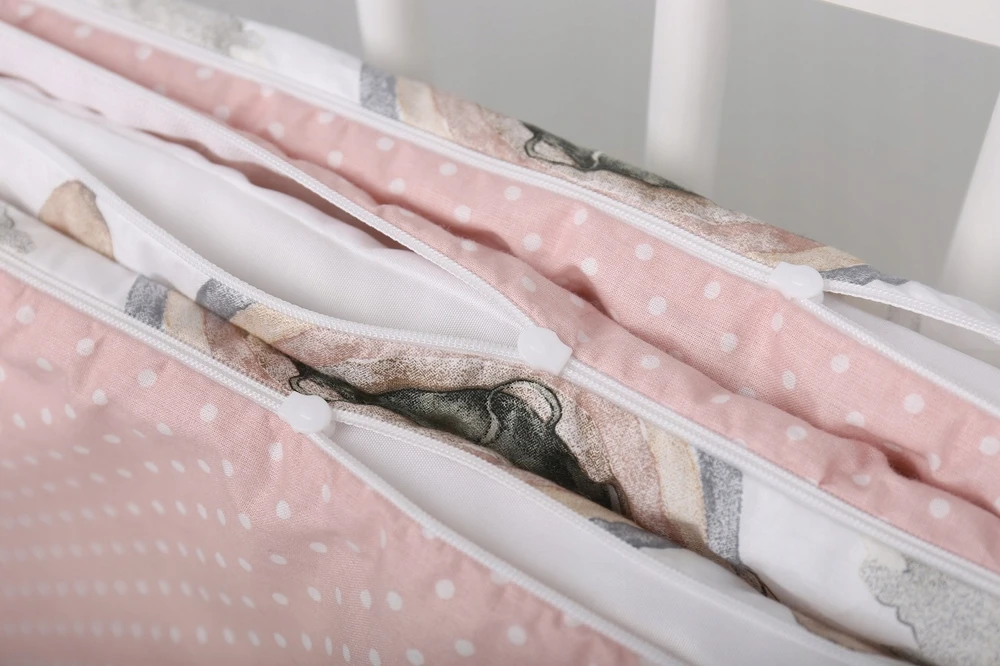 POSZEWKA DO OCHRANIACZA NA ŁÓŻECZKO 180cm BABYMAM