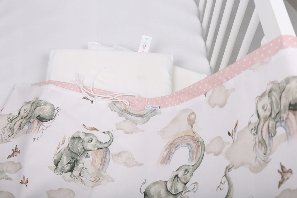 POSZEWKA DO OCHRANIACZA NA ŁÓŻECZKO 180cm BABYMAM