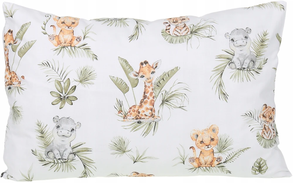 POSZEWKA NA PODUSZKĘ 40x60 cm BAWEŁNA 100% JASIEK ZAMEK BABYMAM