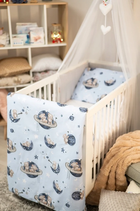 POSZEWKA NA PODUSZKĘ 40x60 cm BAWEŁNA 100% JASIEK ZAMEK BABYMAM