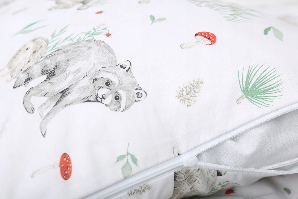POSZEWKA NA PODUSZKĘ 40x60 cm BAWEŁNA 100% JASIEK ZAMEK BABYMAM