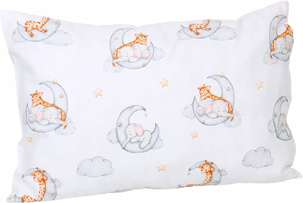 POSZEWKA NA PODUSZKĘ 40x60 cm BAWEŁNA 100% JASIEK ZAMEK BABYMAM