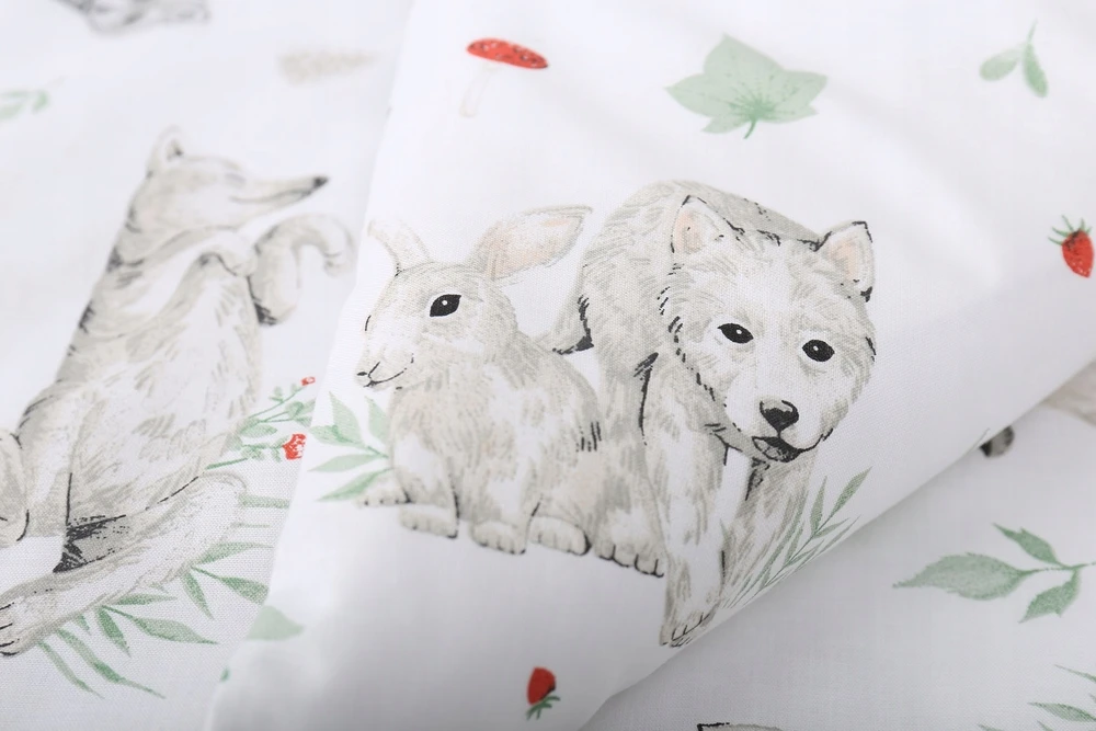 POSZEWKA NA PODUSZKĘ 40x60 cm BAWEŁNA 100% JASIEK ZAMEK BABYMAM
