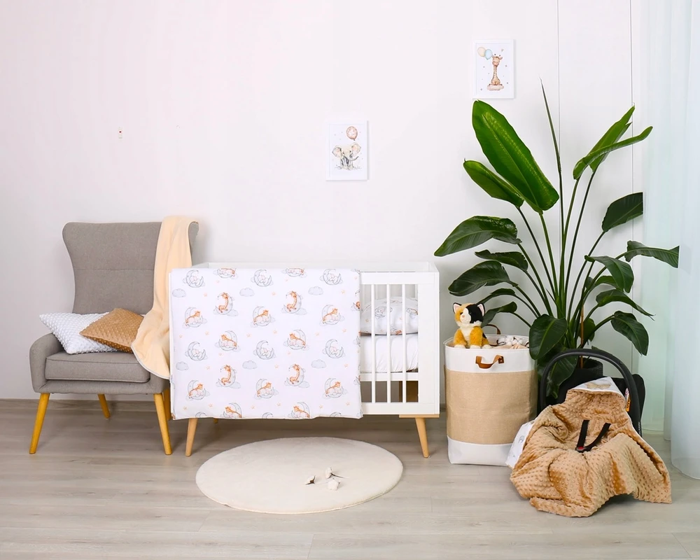 POSZEWKA NA PODUSZKĘ 40x60 cm BAWEŁNA 100% JASIEK ZAMEK BABYMAM