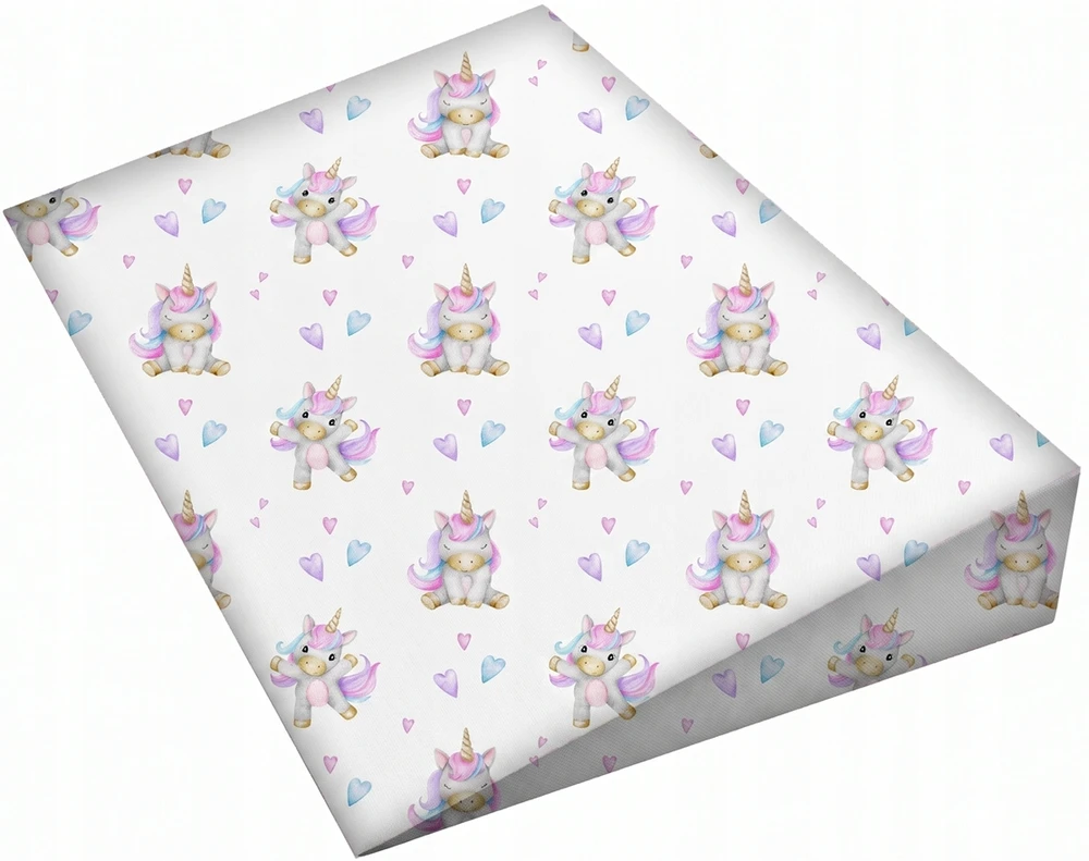 POSZEWKA NA PODUSZKĘ KLIN DO ŁÓŻECZKA 100% BAWEŁNA BABYMAM 59x37cm