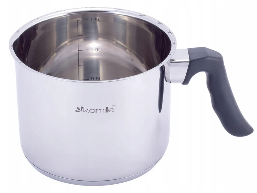 Pieno-košės virimo puodas Kamille 1,5 l