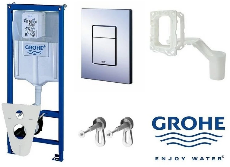 WC potinkinio rėmo komplektas GROHE Rapid SL (5 in 1), 38827000