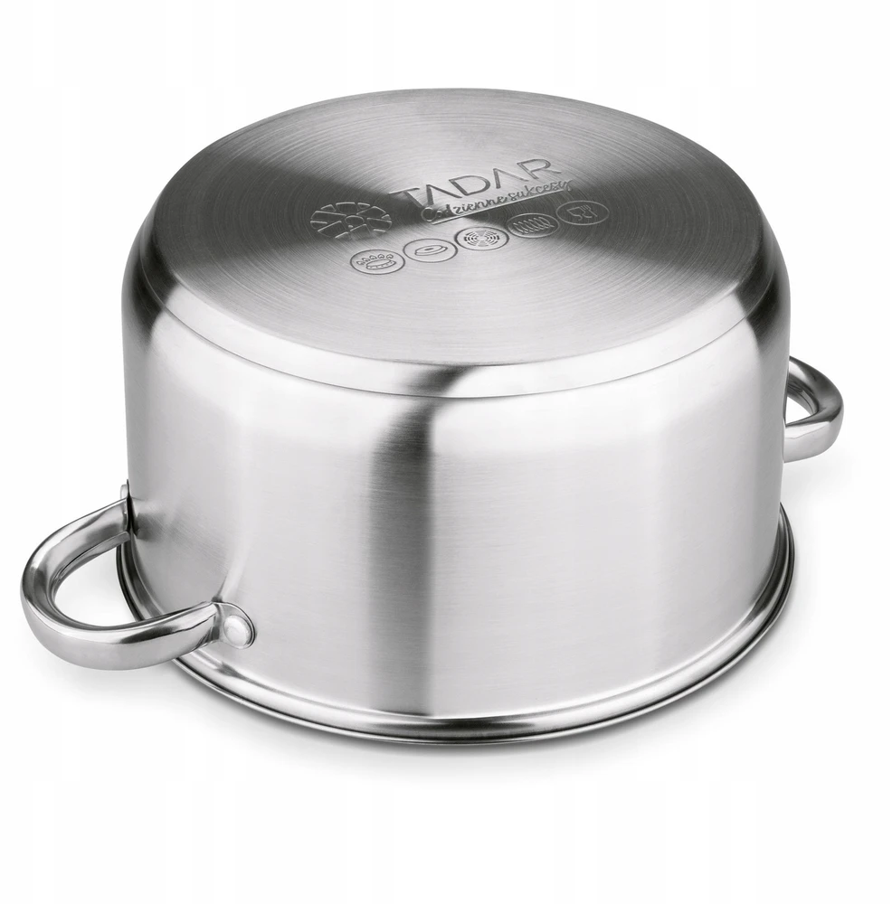 POTS indukcinio plieno rinkinys su dangteliu Tadar Bahama II 8 vnt 2020-12-14 16