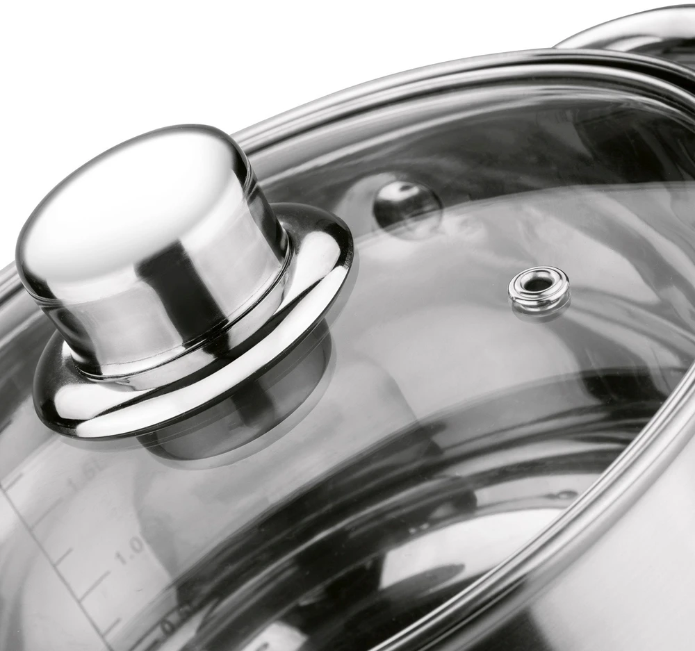 POTS indukcinio plieno rinkinys su dangteliu Tadar Bahama II 8 vnt 2020-12-14 16