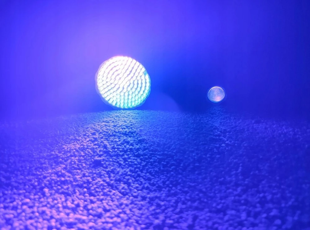 PowAir UV KING PRO 128 LED UV žibintuvėlis gintarui - USB C - gintaras