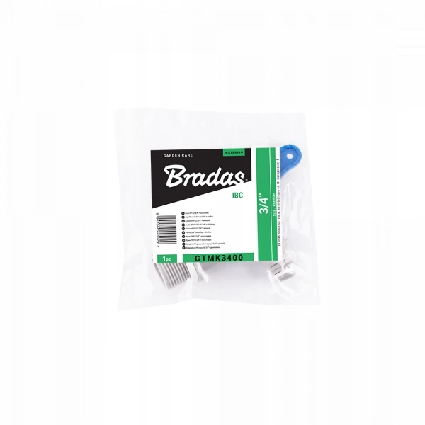 PP čiaupas GZ 3/4'' + tarpinė GTMK3400