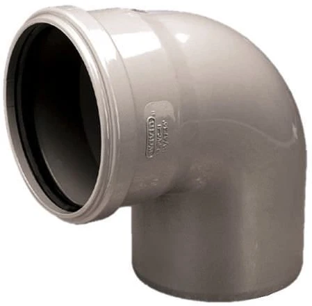 Vidaus kanalizacijos alkūnė, Wavin Ø 40 mm, 67°