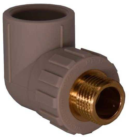 Supratherm PPR alkūnė GALLAPLAST, DN20 x 1/2", išor. sr.