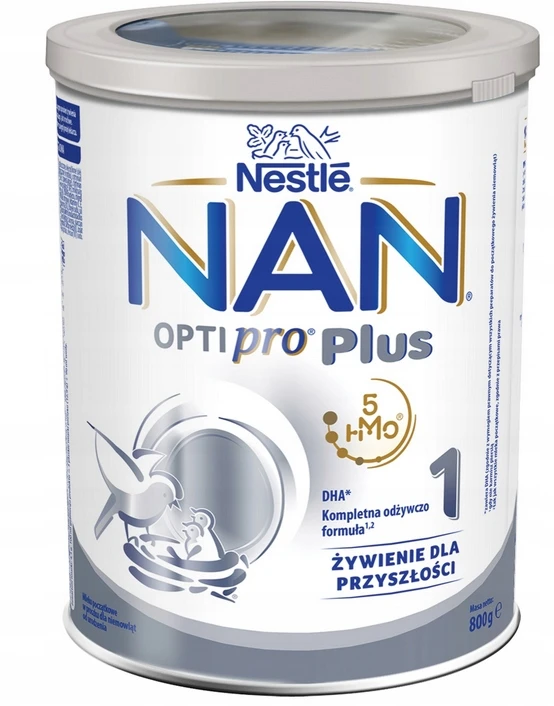 Nestle Pradinio maitinimo pieno mišinys NAN OPTIPRO Plus 1 TIN kūdikiams nuo gimimo, 400g