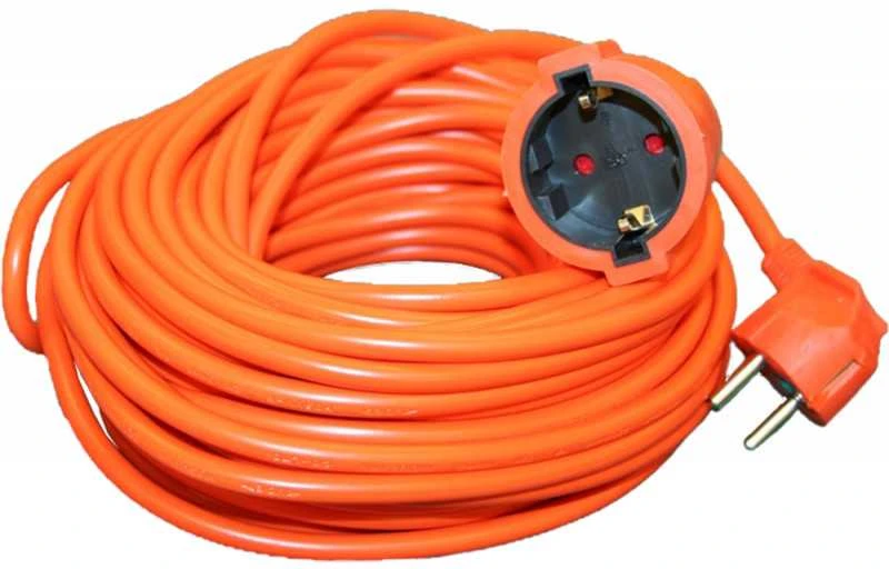 Besk Prailgintuvas 30m Oranžinis 2x1,0mm² be įžeminimo