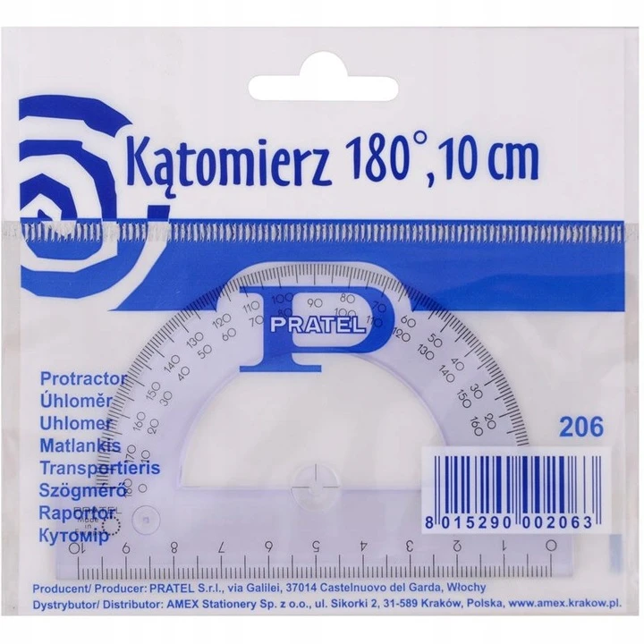 Pratel 206 kampainis 10cm 180 laipsnių