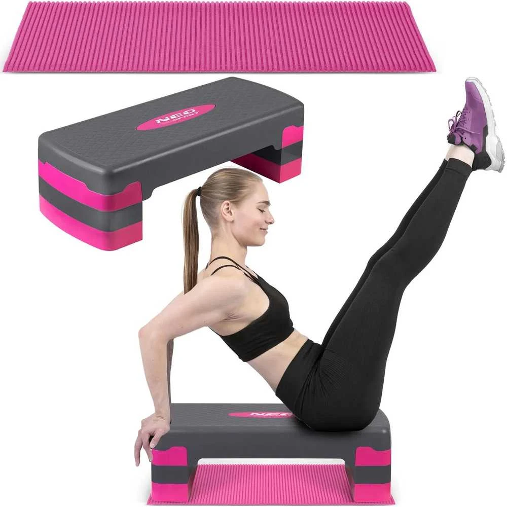 Neo-Sport Pratimas 3 lygis NS-400 rožinis