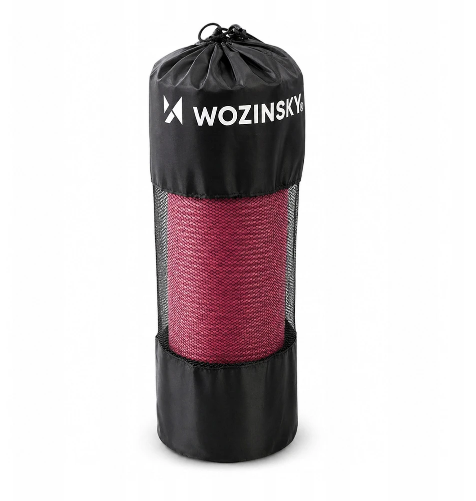 Wozinsky WNSP-15R mankštos kilimėlis 183 x 61 x 1,5 cm, storas gimnastikos kilimėlis jogai ir fitnesui - rožinis
