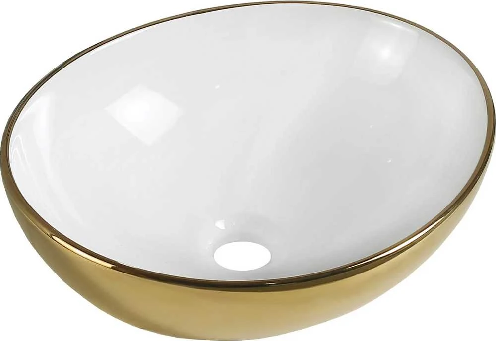 Praustuvas Mexen Elza, Baltas/Gold