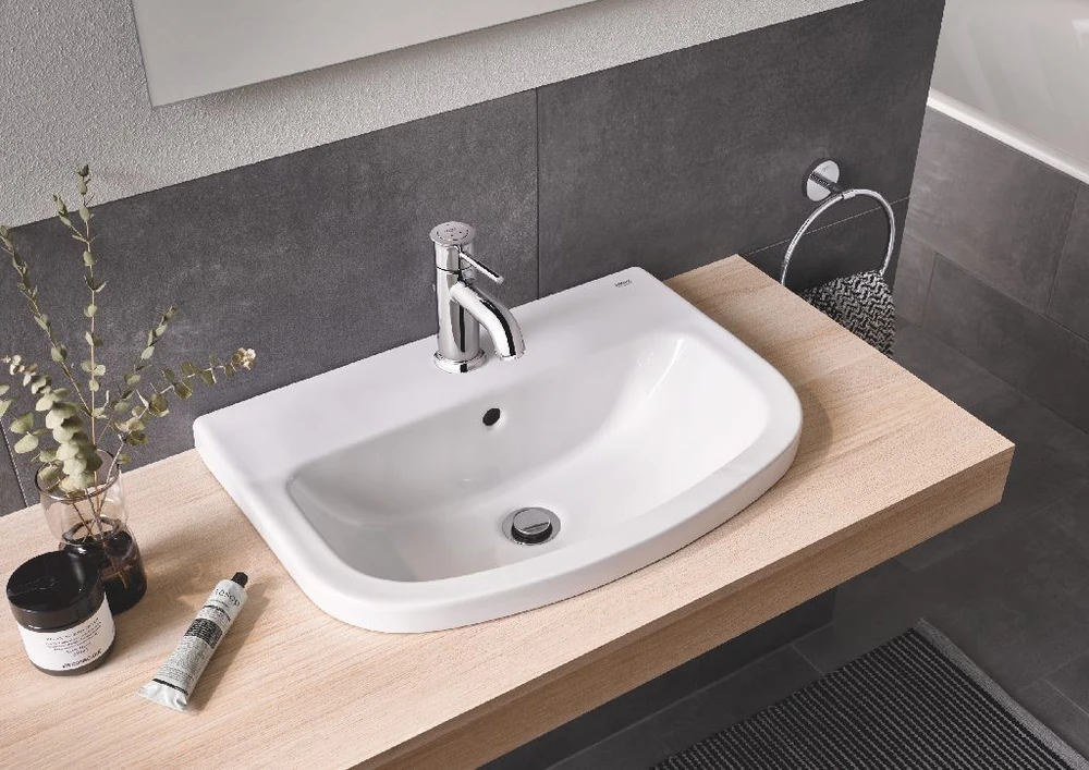 Grohe Praustuvo maišytuvas Start Classic, su iššokančiu snapu, chromuotas